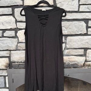 Yelete Black Sleeveless Top